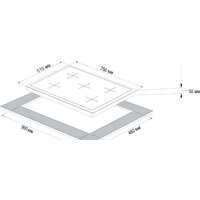 Варочная панель Korting HG 797 CTX - Изображение №2 — Chaika Market