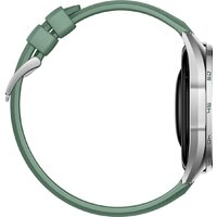 Умные часы Huawei Watch GT 6 46 мм (серебристый, с зеленым плетеным ремешком, международная версия) - Изображение №5 — Chaika Market