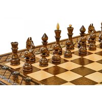 Шахматы/шашки/нарды Simonyan Эндшпиль 1 as100 (с шахматами) - Изображение №7 — Chaika Market