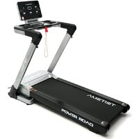 Электрическая беговая дорожка AMETIST Power Road Gray — Chaika Market