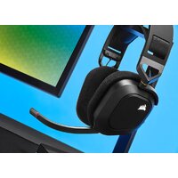 Наушники Corsair HS80 RGB Wireless (черный) - Изображение №12 — Chaika Market