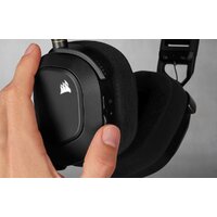 Наушники Corsair HS80 RGB Wireless (черный) - Изображение №10 — Chaika Market