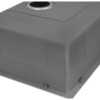 Кухонная мойка ARFEKA Eco AR 500*500 Black PVD Nano Decor - Изображение №5 — Chaika Market