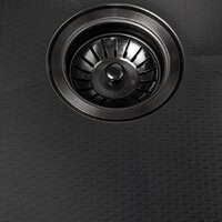 Кухонная мойка ARFEKA Eco AR 500*500 Black PVD Nano Decor - Изображение №3 — Chaika Market