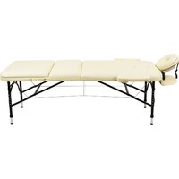 Массажный стол Atlas Sport складной Strong 70 см 3-с алюминиевый (бежевый) - Изображение №2 — Chaika Market