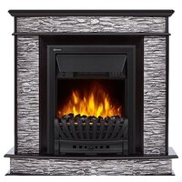 Портал Firelight Scala Classic (камень сланец скалистый серый/шпон венге) — Chaika Market