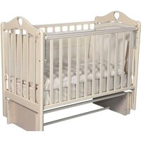 Классическая детская кроватка Антел Каролина-3/5 (слоновая кость) — Chaika Market