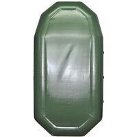 Гребная лодка Муссон Н-300 С (зеленый) - Изображение №2 — Chaika Market