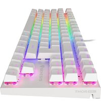 Клавиатура Genesis Thor 303 TKL RGB (белый, нет кириллицы) - Изображение №4 — Chaika Market