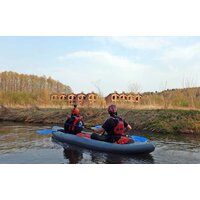 Надувная лодка Вольный ветер Ермак 380 (хаки) - Изображение №4 — Chaika Market