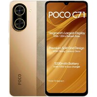 Телефон POCO C71 4GB/128GB международная версия (золотистый) — Chaika Market