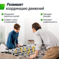Настольный футбол Unix Line GTS125X61GWD - Изображение №12 — Chaika Market