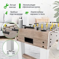 Настольный футбол Unix Line GTS125X61GWD - Изображение №6 — Chaika Market