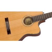 Электроакустическая гитара Fender CN-140SCE Natural - Изображение №5 — Chaika Market