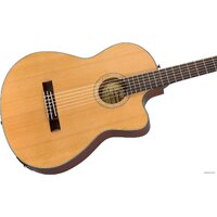 Электроакустическая гитара Fender CN-140SCE Natural - Изображение №4 — Chaika Market