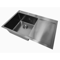 Кухонная мойка Stellar Decor S7850NB-L-D (нано черный) - Изображение №6 — Chaika Market