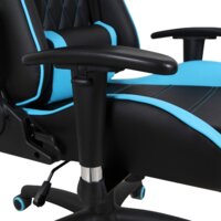 Игровое (геймерское) кресло Brabix GT Master GM-110 (черный/голубой) - Изображение №11 — Chaika Market