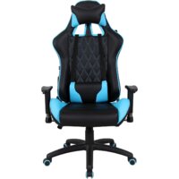 Игровое (геймерское) кресло Brabix GT Master GM-110 (черный/голубой) - Изображение №5 — Chaika Market