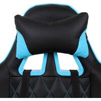 Игровое (геймерское) кресло Brabix GT Master GM-110 (черный/голубой) - Изображение №7 — Chaika Market