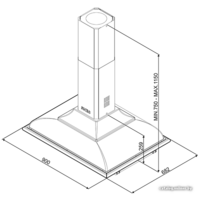 Кухонная вытяжка Smeg KCI19AOE - Изображение №3 — Chaika Market