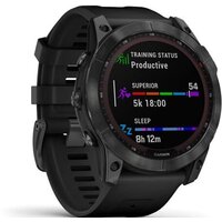 Умные часы Garmin Fenix 7X Solar (сланцево-серый/черный) - Изображение №4 — Chaika Market