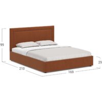Кровать Moon Family 1258 MF008963 160x200 - Изображение №7 — Chaika Market