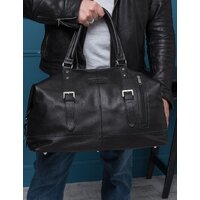 Дорожная сумка Carlo Gattini Classico Campora 4019-01 (черный) - Изображение №9 — Chaika Market