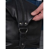 Дорожная сумка Carlo Gattini Classico Campora 4019-01 (черный) - Изображение №10 — Chaika Market