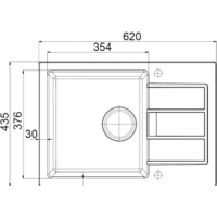 Кухонная мойка Franke Sirius 2.0 S2D 611-62 (435) Tectonite 143.0628.361 (белый) - Изображение №2 — Chaika Market