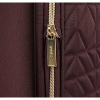 Чемодан-спиннер Grott 338-1731/3-28 (бордовый) - Изображение №4 — Chaika Market