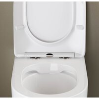 Унитаз приставной Ceramica Nova Mia Rimless CN1810 - Изображение №5 — Chaika Market