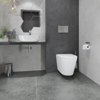 Унитаз подвесной Lauter Longer 2110822 + GROHE Rapid SL 39504000 с кнопкой (круглая, хром) - Изображение №15 — Chaika Market