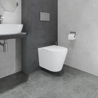 Унитаз подвесной Lauter Longer 2110822 + GROHE Rapid SL 39504000 с кнопкой (круглая, хром) - Изображение №14 — Chaika Market