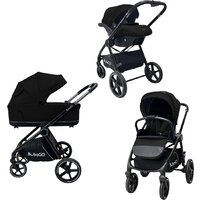 Универсальная коляска Bubago Niveta (3 в 1, черный) - Изображение №5 — Chaika Market