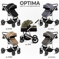 Универсальная коляска Sweet Baby Optima 2в1 (черный) - Изображение №14 — Chaika Market