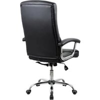 Офисное кресло King Style SHL-2 Sane PU Chrome (черный) - Изображение №4 — Chaika Market