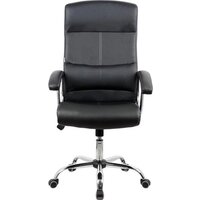 Офисное кресло King Style SHL-2 Sane PU Chrome (черный) - Изображение №2 — Chaika Market