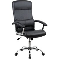 Офисное кресло King Style SHL-2 Sane PU Chrome (черный) — Chaika Market