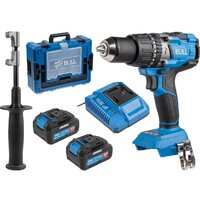 Ударная дрель-шуруповерт Bull SR 1805 1329882 (с 2-мя АКБ, кейс) — Chaika Market