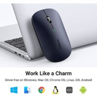 Мышь Ugreen MU001 (серый) - Изображение №7 — Chaika Market