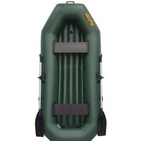 Гребная лодка Муссон S-262 НД (зеленый) — Chaika Market