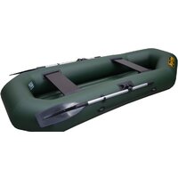 Гребная лодка Муссон S-262 НД (зеленый) - Изображение №5 — Chaika Market