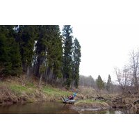 Надувная лодка Вольный ветер Ермак 380 (серый) - Изображение №5 — Chaika Market