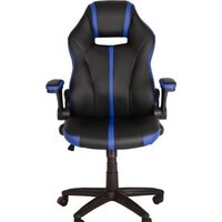 Офисное кресло Меб-ФФ MF-609 (черный/синий) - Изображение №2 — Chaika Market