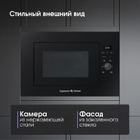 Микроволновая печь Zigmund & Shtain BMO 24 B - Изображение №8 — Chaika Market
