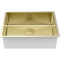 Кухонная мойка Paulmark Next 58 UNI PM215844-LG (золото/светлое золото) - Изображение №2 — Chaika Market