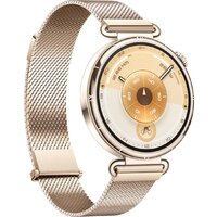 Умные часы Huawei Watch GT 6 41 мм (золотистый, с золотистым миланским браслетом, международная версия) - Изображение №3 — Chaika Market