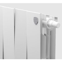 Биметаллический радиатор Royal Thermo PianoForte 300 Silver Satin (8 секций) нижнее подключение - Изображение №4 — Chaika Market
