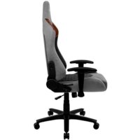 Игровое (геймерское) кресло AeroCool Duke Tan Grey (черный/серый) - Изображение №5 — Chaika Market
