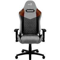 Игровое (геймерское) кресло AeroCool Duke Tan Grey (черный/серый) - Изображение №3 — Chaika Market